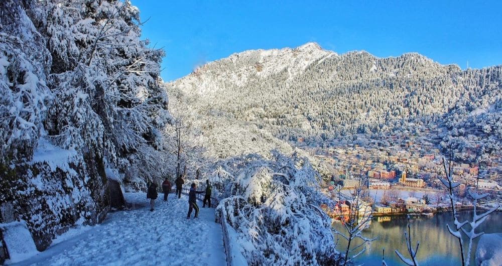 Nainital Snowfall Places in Uttrakhand