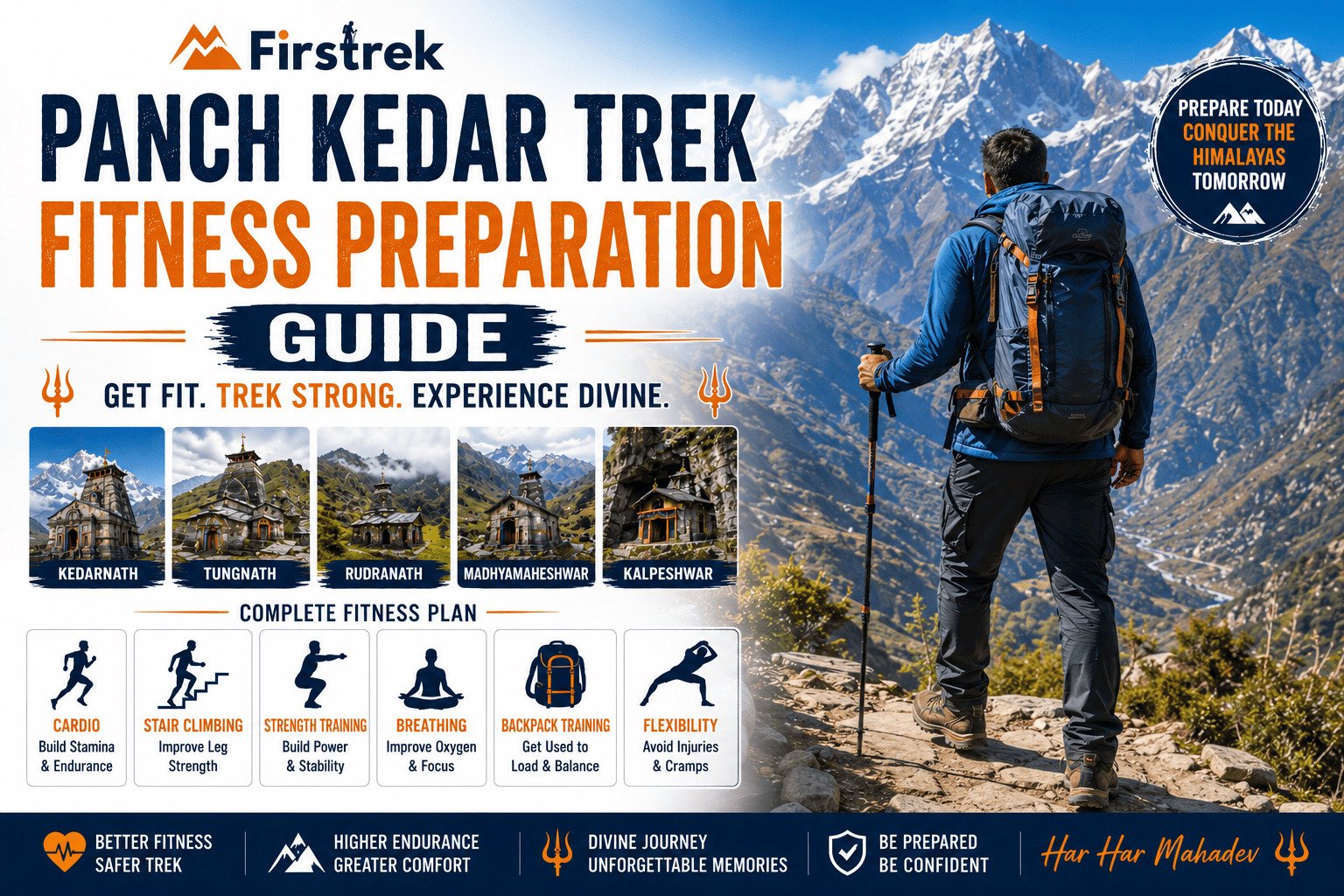 Panch Kedar Trek Fitness Preparation Guide