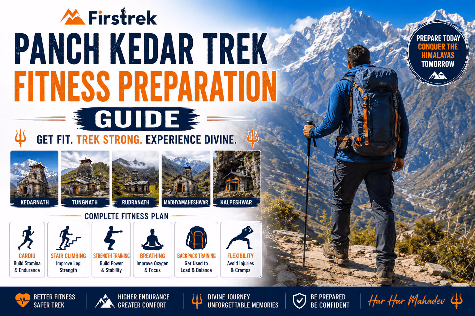 Panch Kedar Trek Fitness Preparation Guide
