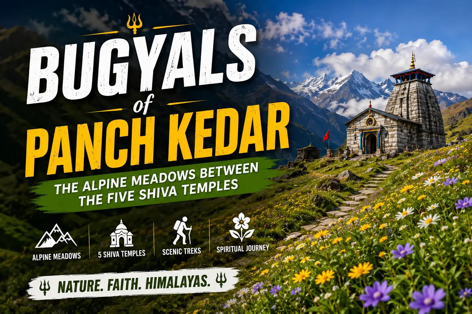 Bugyals of Panch Kedar: The Alpine Meadows Between the Five Shiva Temples
