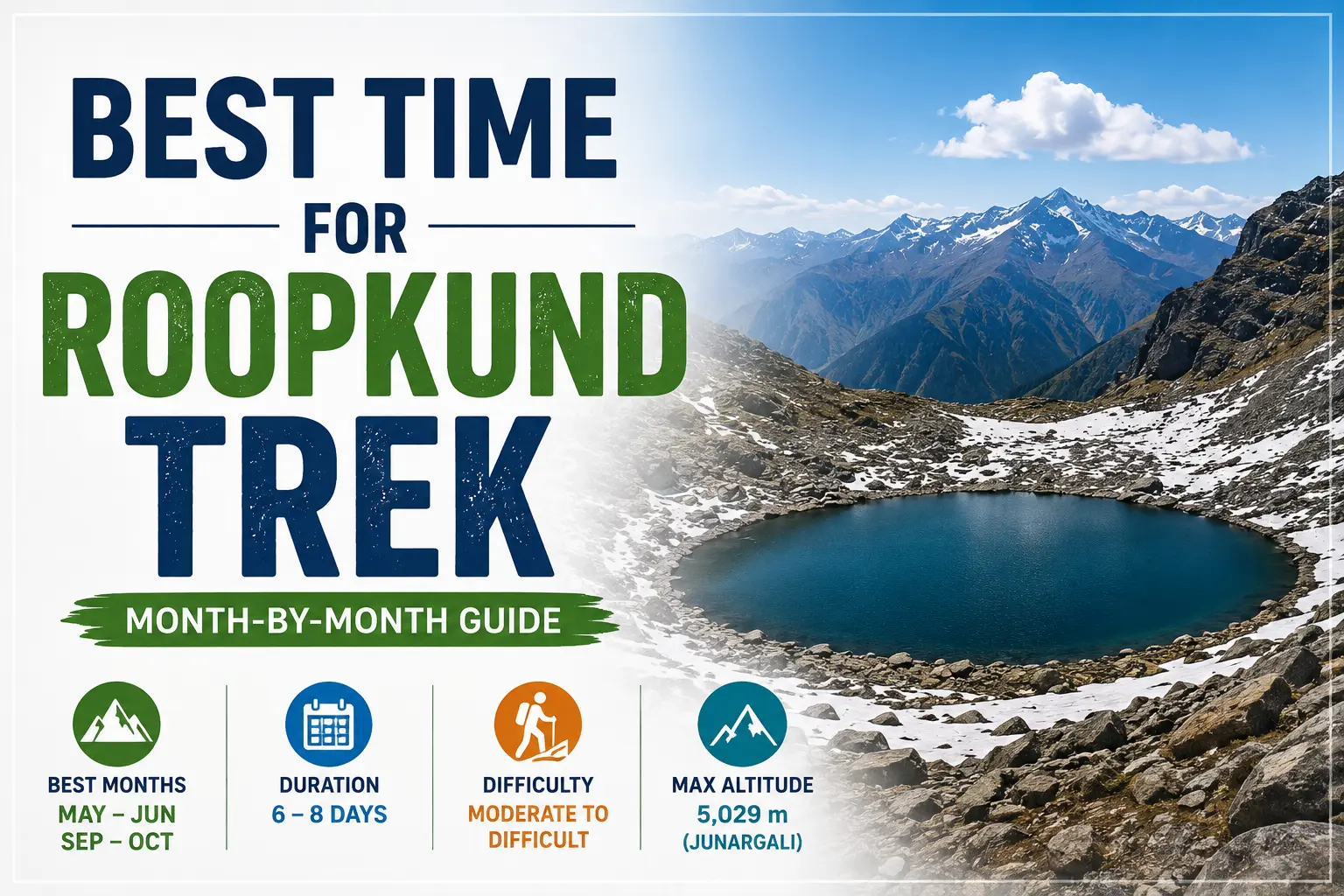 Best Time for Roopkund Trek